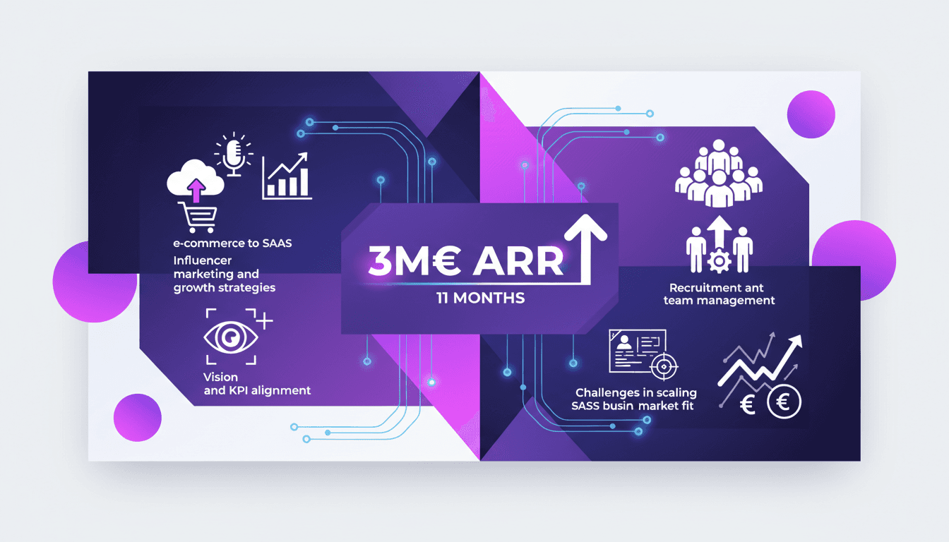 Achieving 3M€ ARR: SaaS Strategies in 11 Months