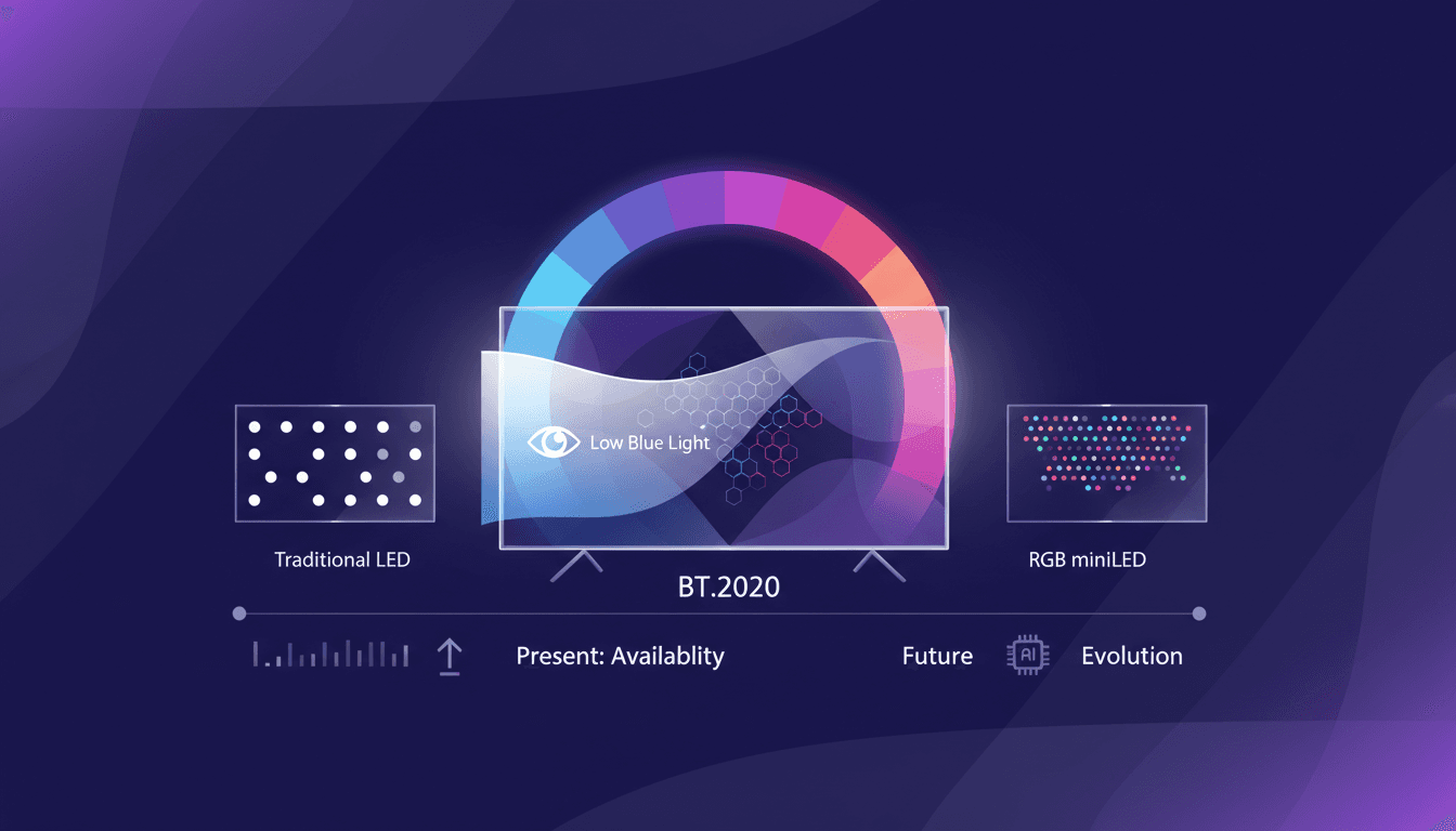 Elevating TV Saturation: RGB miniLEDD