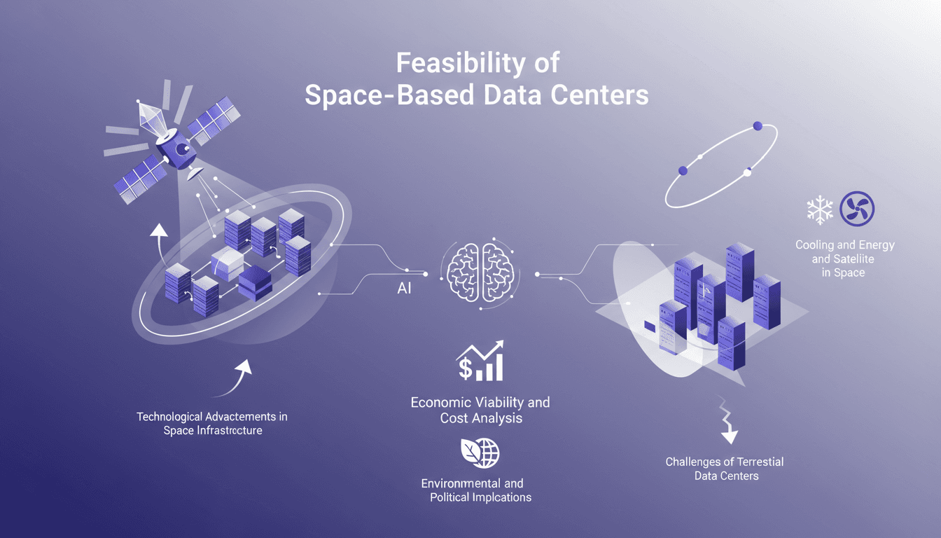 Space Data Centers: Feasibility and Advantages